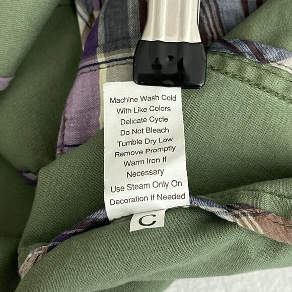 Cabi Womens Military Blazer Jacket Olive Green Double-Breasted Patch Size M #326 - Picture 7 of 12